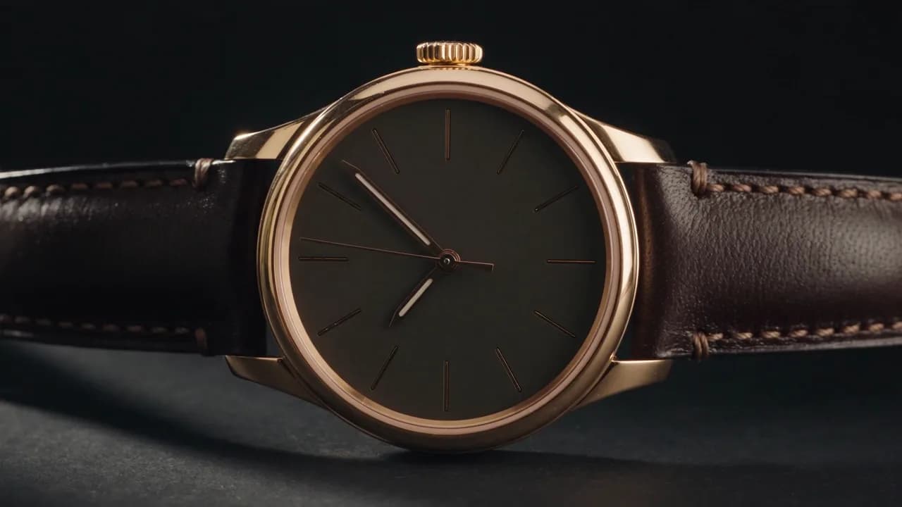 Close view of an ORDINAL mechanical watch being assembled
